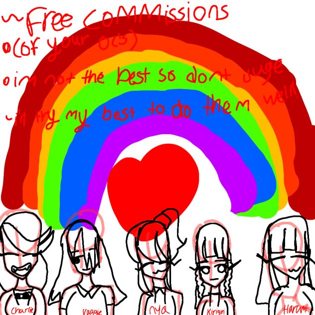 commissions for free - ibisPaint