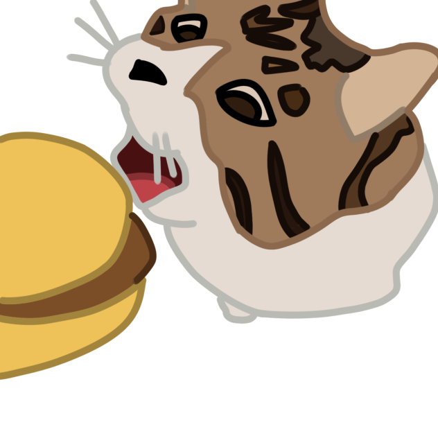 Here kitty u can haz chezborger
