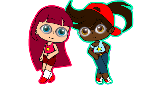 Pamela Shimura and Momoko Inuishi