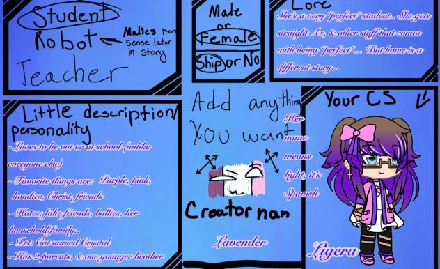 CHARACTER SHEET!!! (Again)