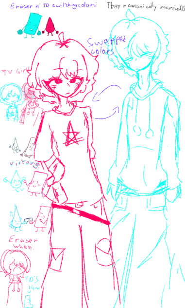 Eraser and T.D or Teardrop