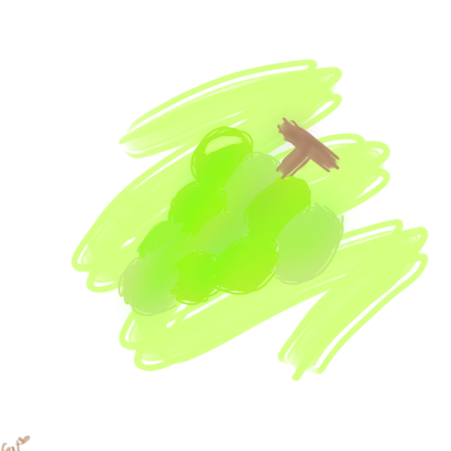 Green grape - ibisPaint