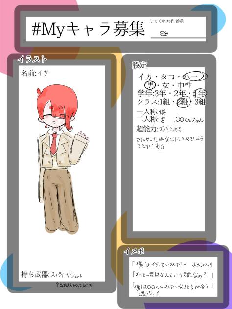糸目だよ