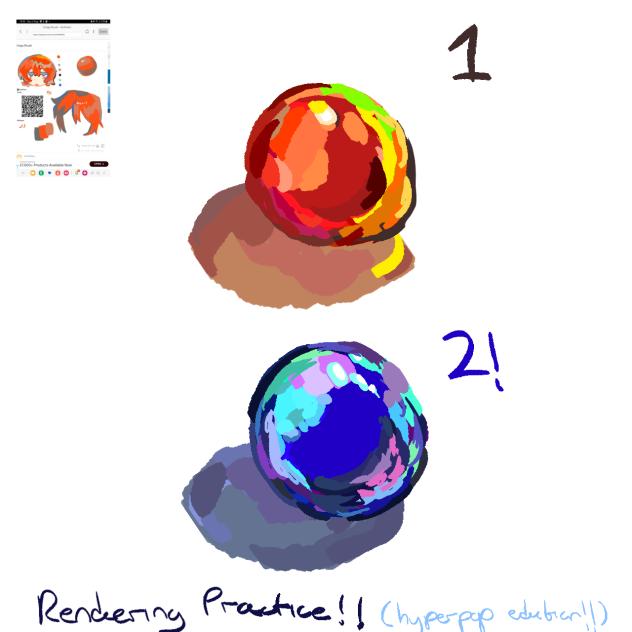 Learning how to render in hyperpop style