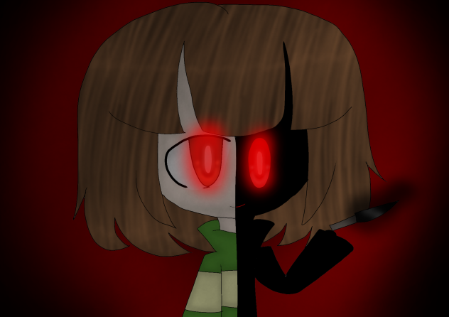 Chara from Glitchtale Speedpaint
