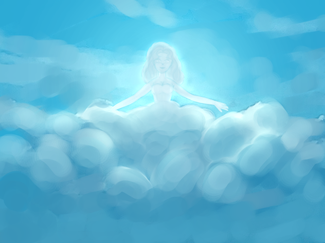 Above the clouds - ibisPaint
