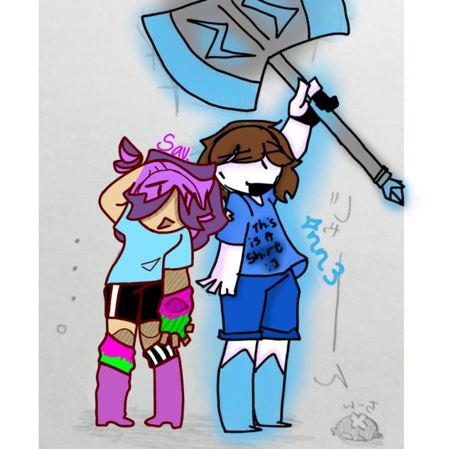 ★Collab with my friend!★