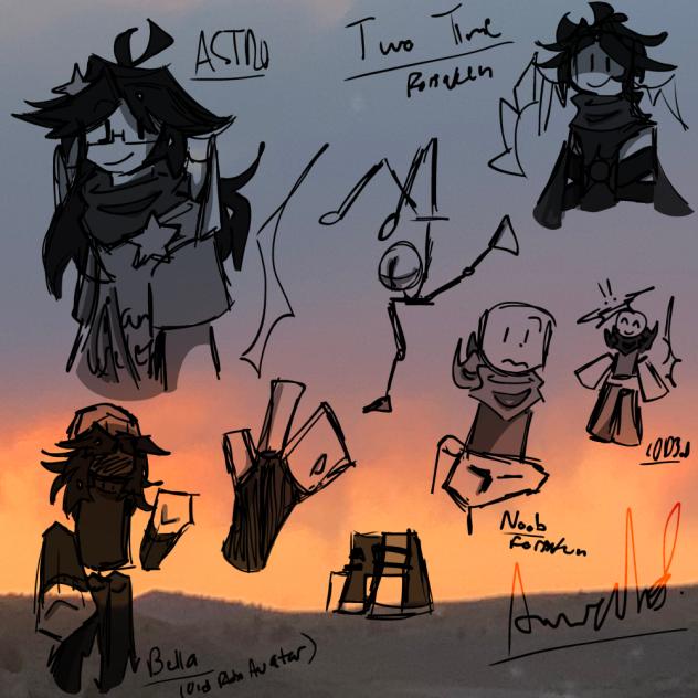 phone sketches XD
