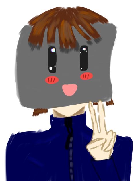 相棒の代理描いた！