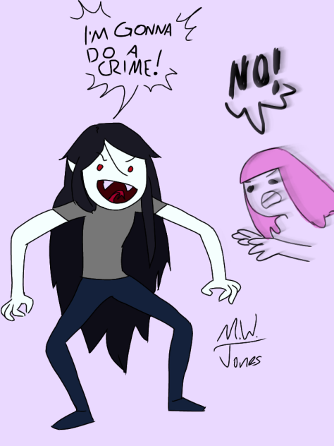 Marceline Gonna Do a Crime