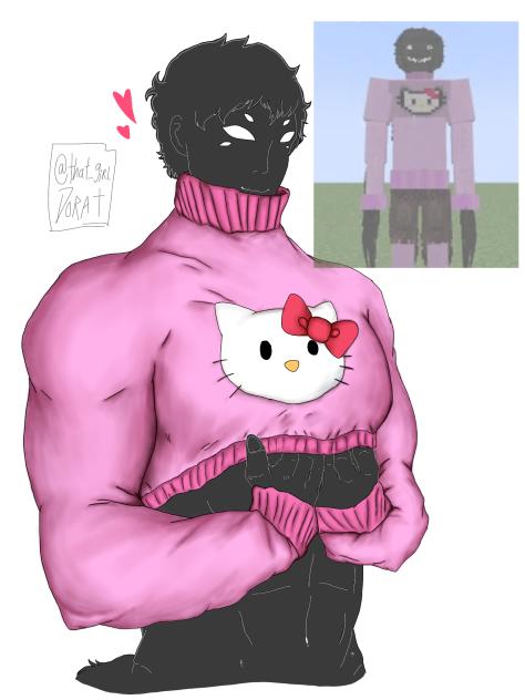 Lenny 🕷️🩷 in sweater