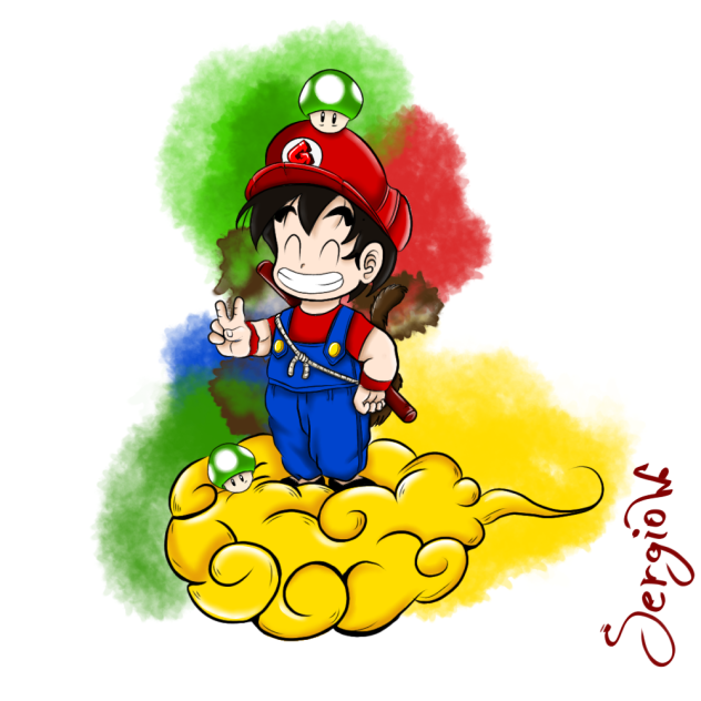 super goku bros