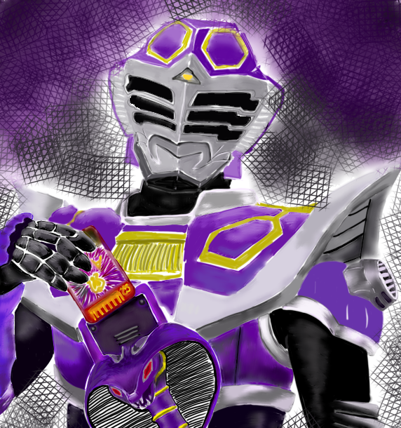 仮面ライダー王蛇 コスプレ用マスク 塗装完成品 仮面ライダー王蛇 コスプレ用マスク 塗装完成品 仮面ライダー王