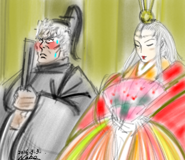 ひな祭りー🎵楽描き～🎵