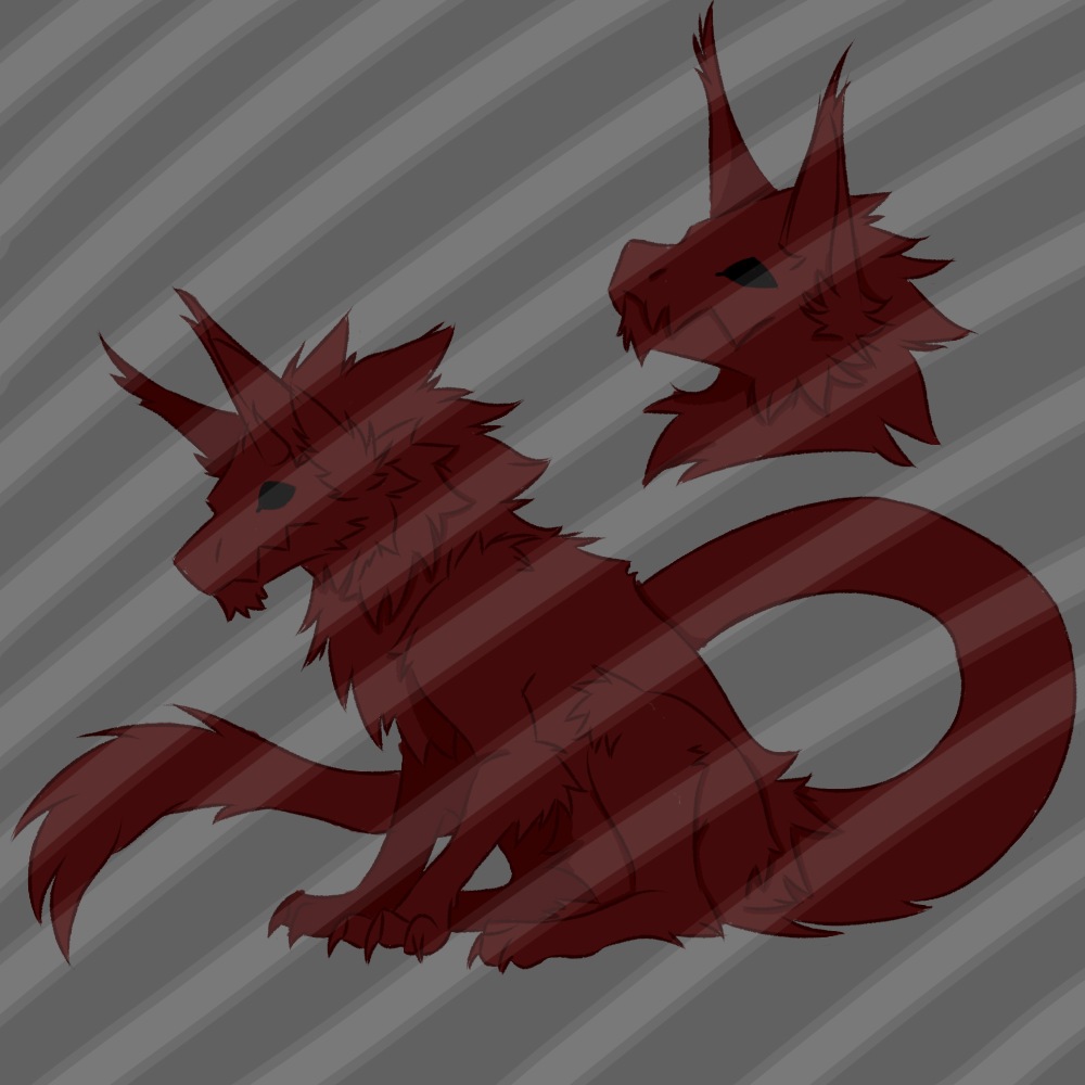 The red wolf demon - ibisPaint