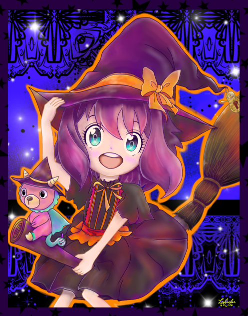 アーニャ魔女になる⭐︎