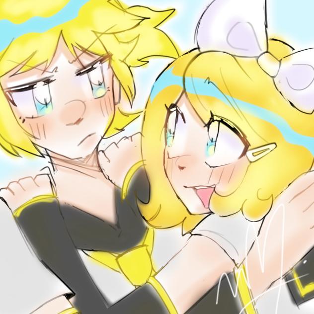 Kagamine Rin and Kagamine Len fanart