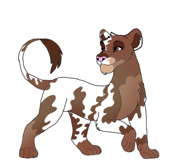 Piebald Lioness! Name Ideas