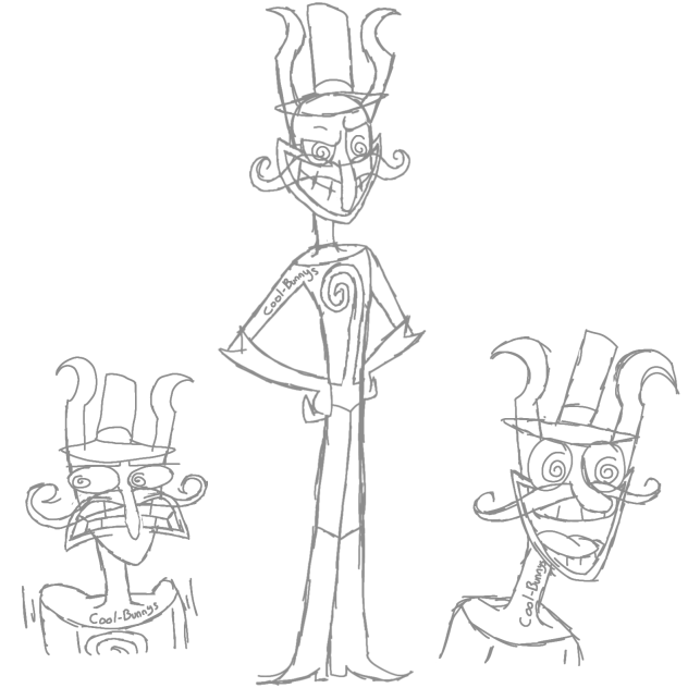 just some sketches of Loopty Goopty.