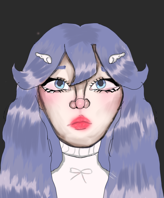 a beautiful girl - ibisPaint