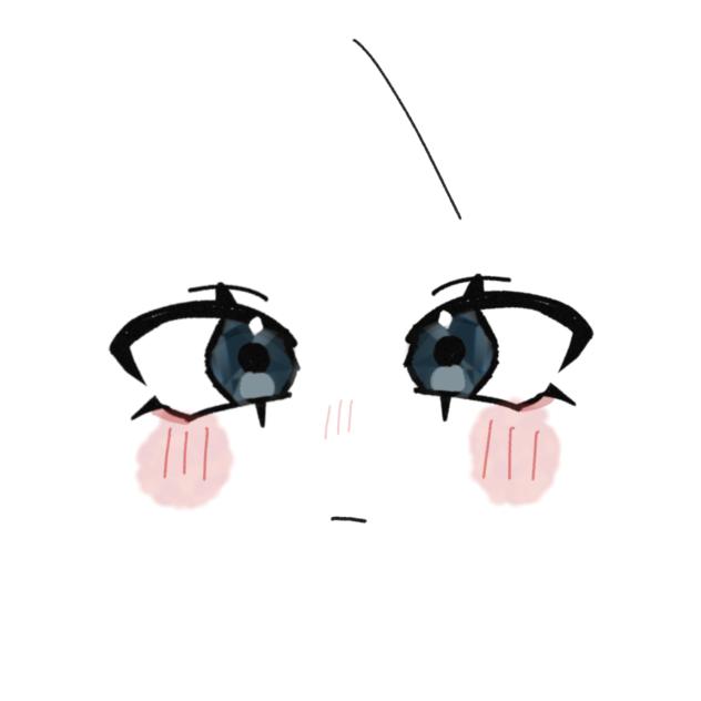 ただの目