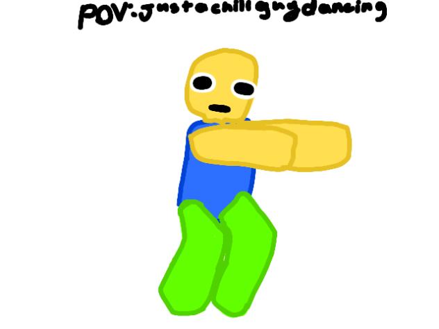 POVJust a chill guy dancing