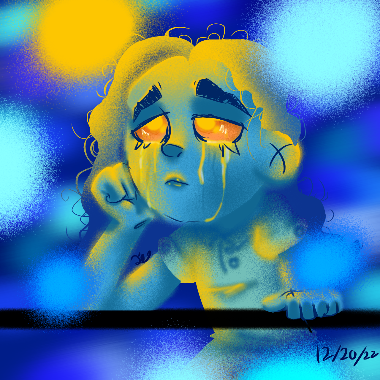 Feeling Blue - ibisPaint
