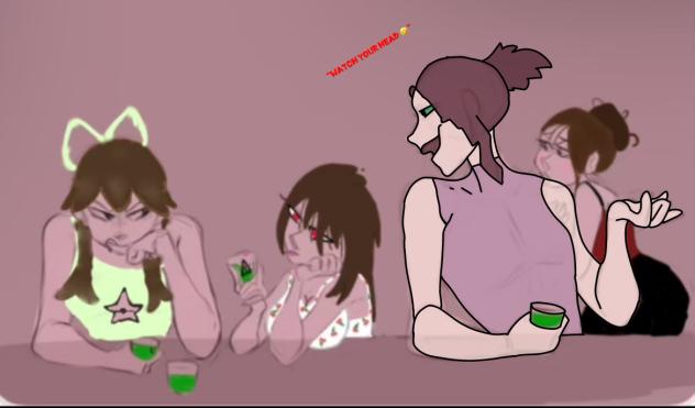 Little drawing with my friends