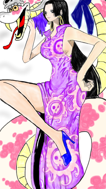 ハンコック 模写挑戦