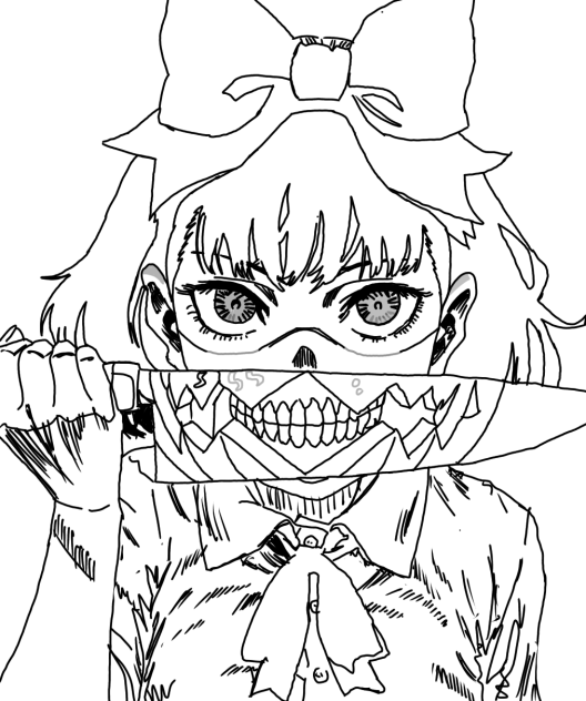Manga drawing