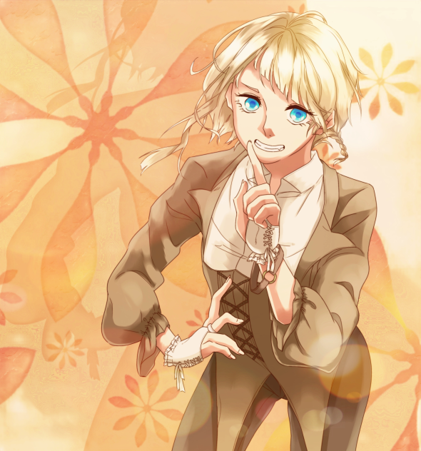 お借りしたのに色入れてみました　25