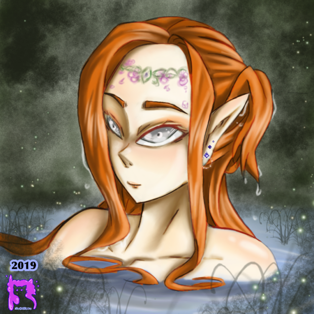 Elf Girl OC - ibisPaint