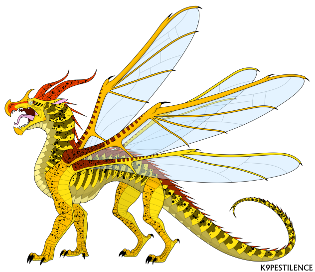 Honeybee HiveWing speedpaint