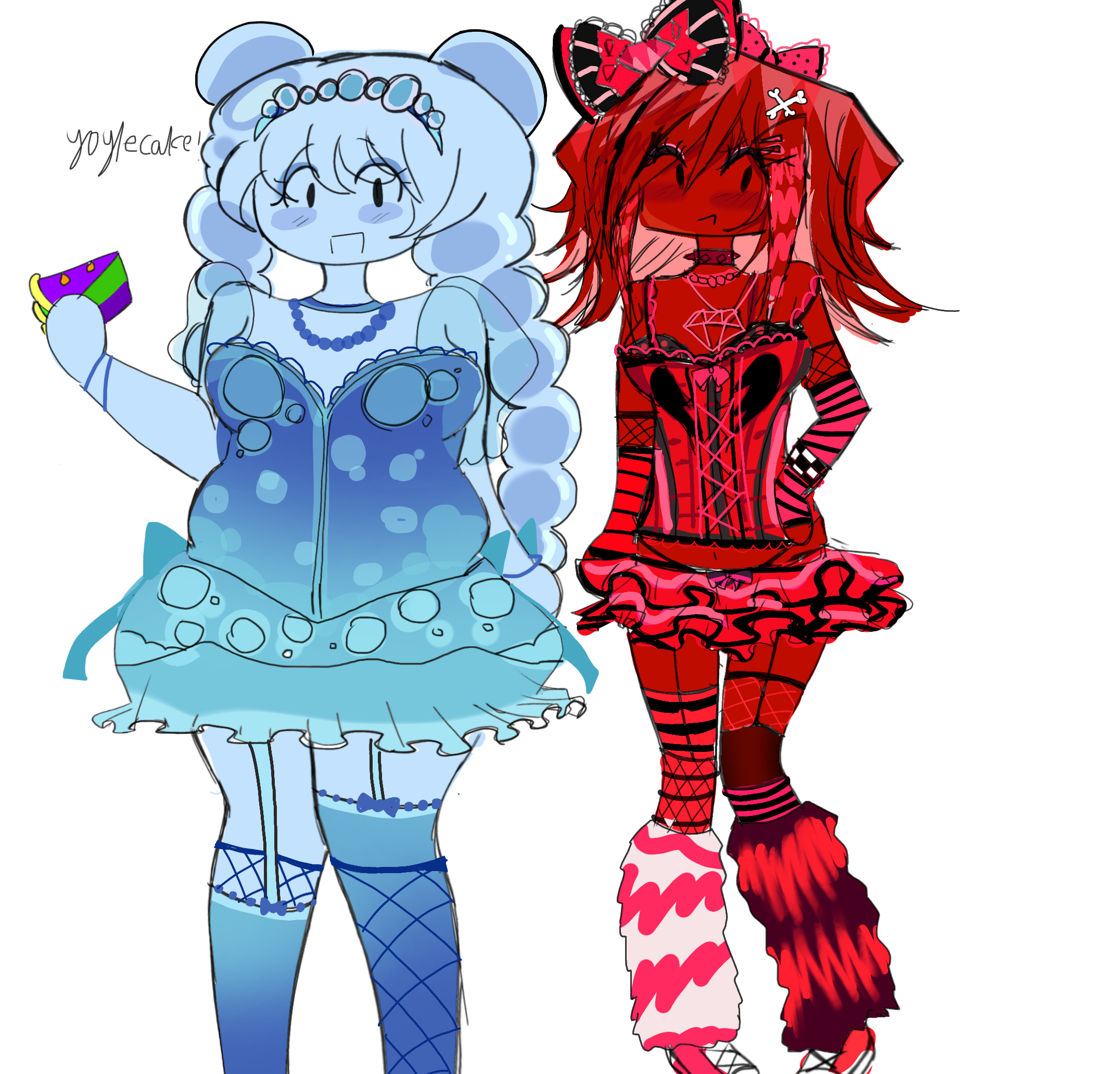 Ruby and bubble - ibisPaint