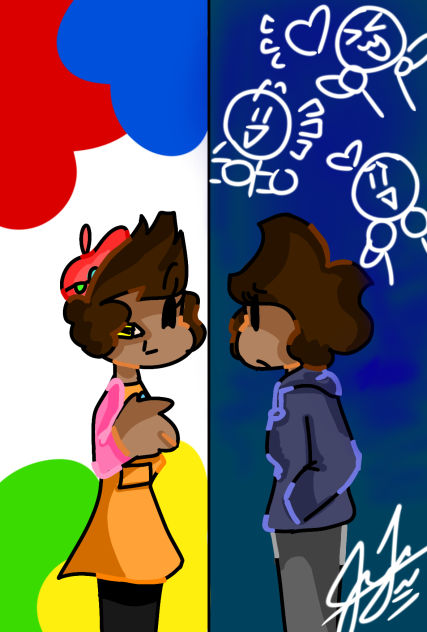 My New OC meeting my Old OC