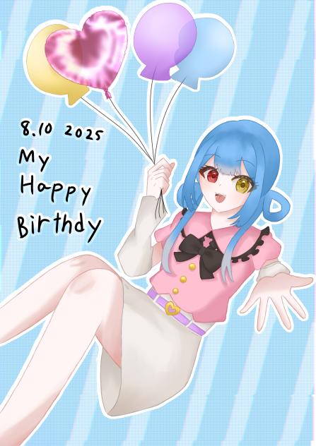 My birthday！8.10.2025