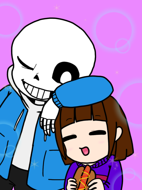 Sans and Frisk