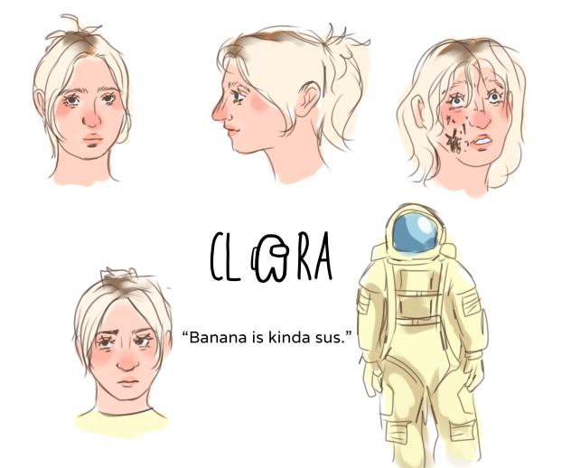 Clara character sheet ⭐️