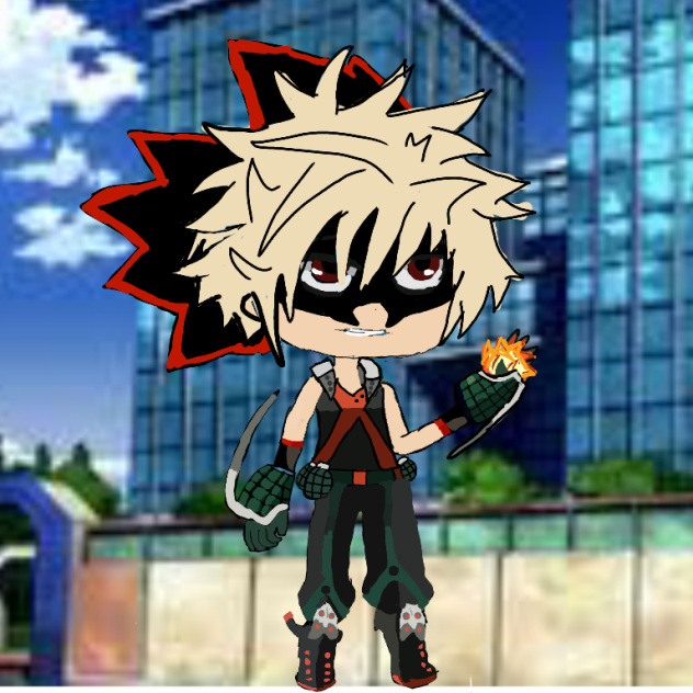 Editing bakugou in gacha life