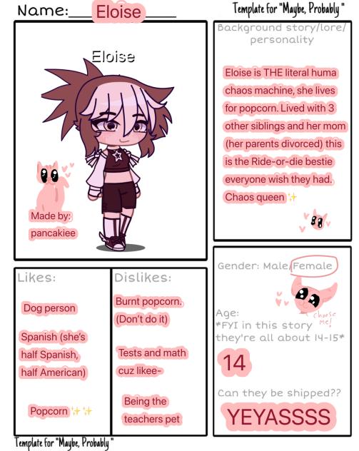 Cs for probably, maybe