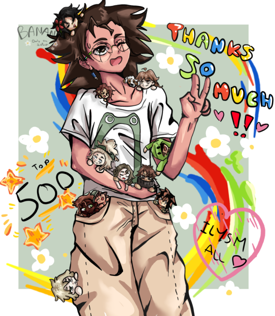 TYSM FOR TOP 500