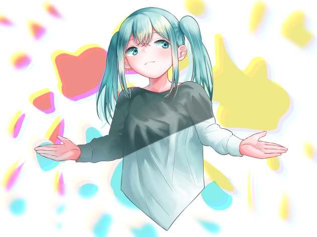48・初音ミク　アウトサイダー