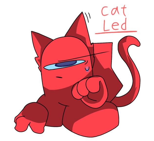 レッド猫化