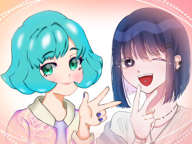 星奈とツーショット ✌️