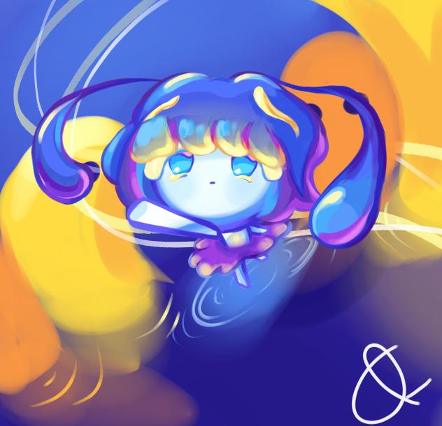 paradise compass cookie