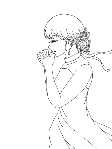 線画46＊Lobelia