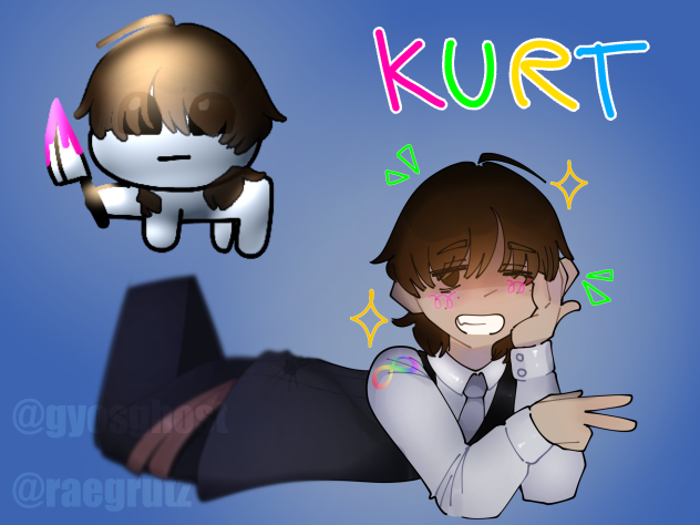 kurt kunkle in a suit ‼️💙