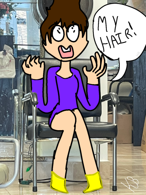 Just another day at the Nail Salon - ibisPaint