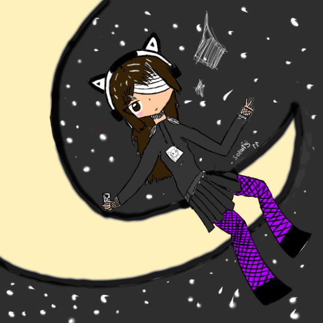 Psycho and the moon