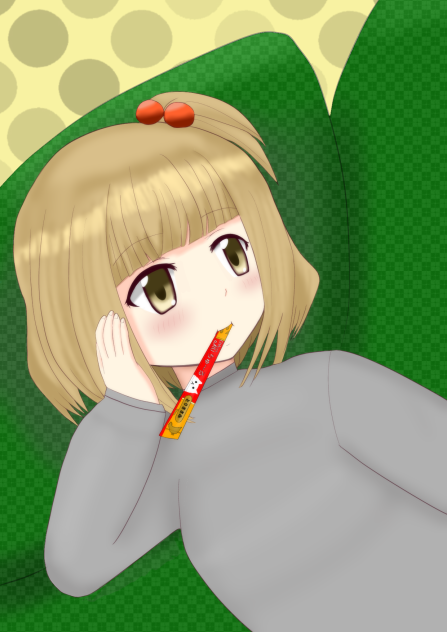 ちゃおちゅーるを食べるちゃるさん